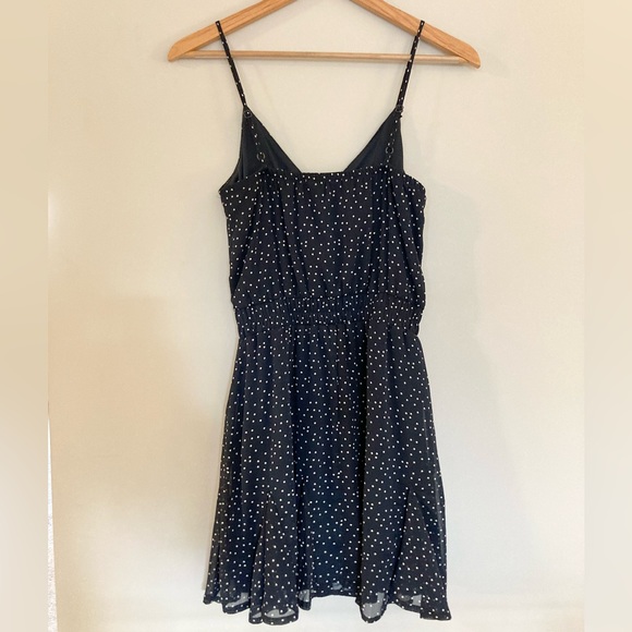 FRANCESCAS | Navy Polka Dot Dress - XS - Picture 4 of 5